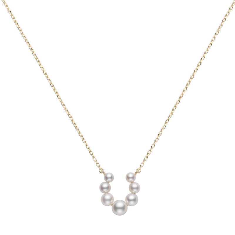 メンテナンス済み ミキモトmikimoto パールネックレス PP-20479K-